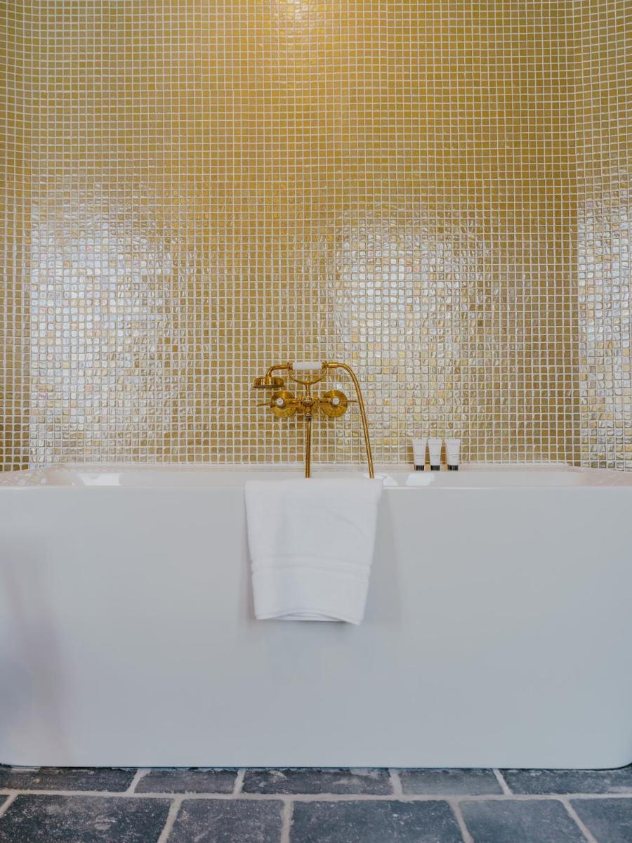 Salle de bains dans l'établissement Grand Hotel Soleil d'Or