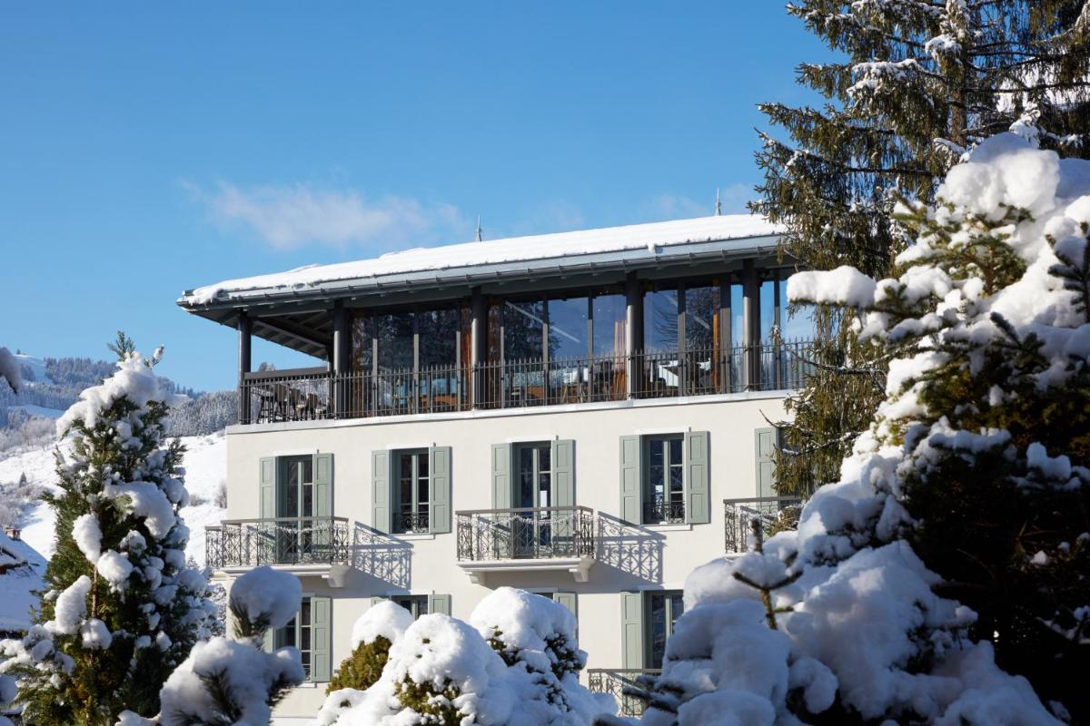 L'établissement Grand Hotel Soleil d'Or en hiver