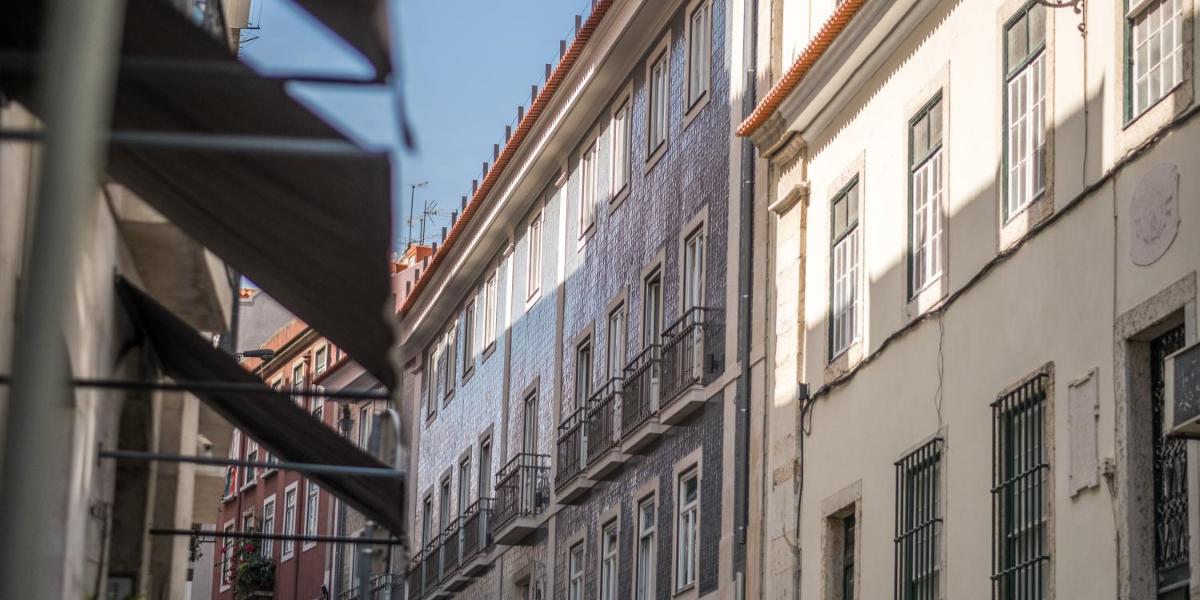 O edifício onde o hotel está situado
