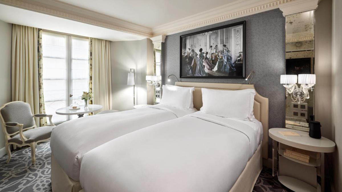 Un ou plusieurs lits dans un hébergement de l'établissement Sofitel Paris Le Faubourg