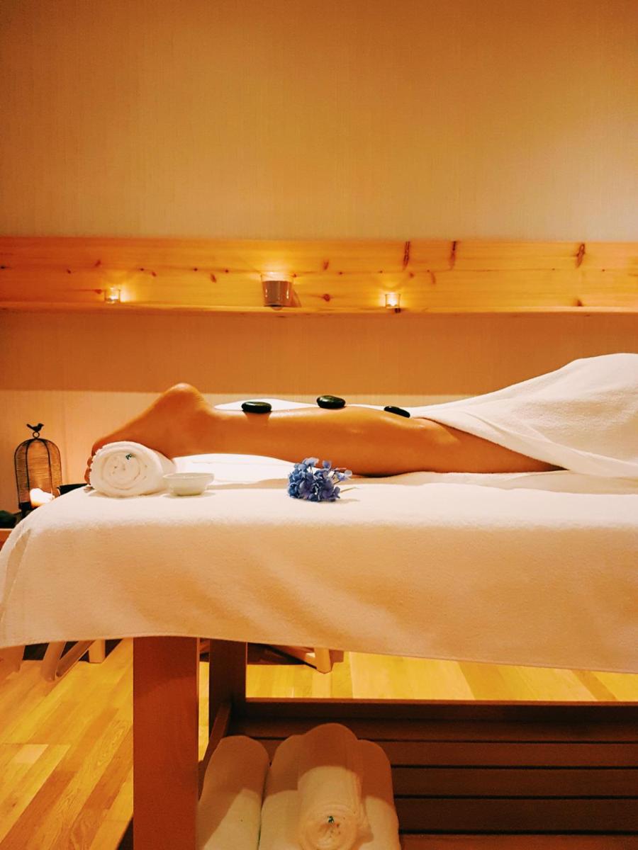 O spa e/ou outras comodidades de bem-estar em Pedras do Mar Resort & Spa