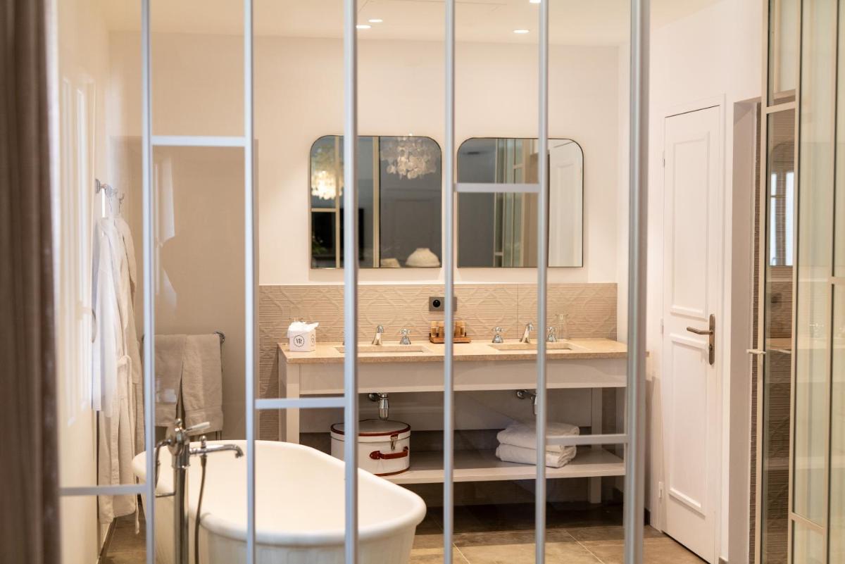 Salle de bains dans l'établissement La Regalido