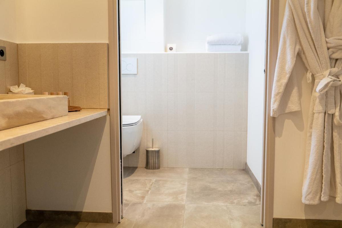 Salle de bains dans l'établissement La Regalido