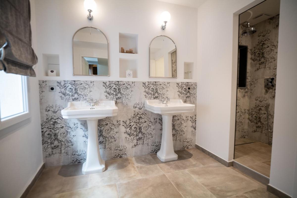 Salle de bains dans l'établissement La Regalido