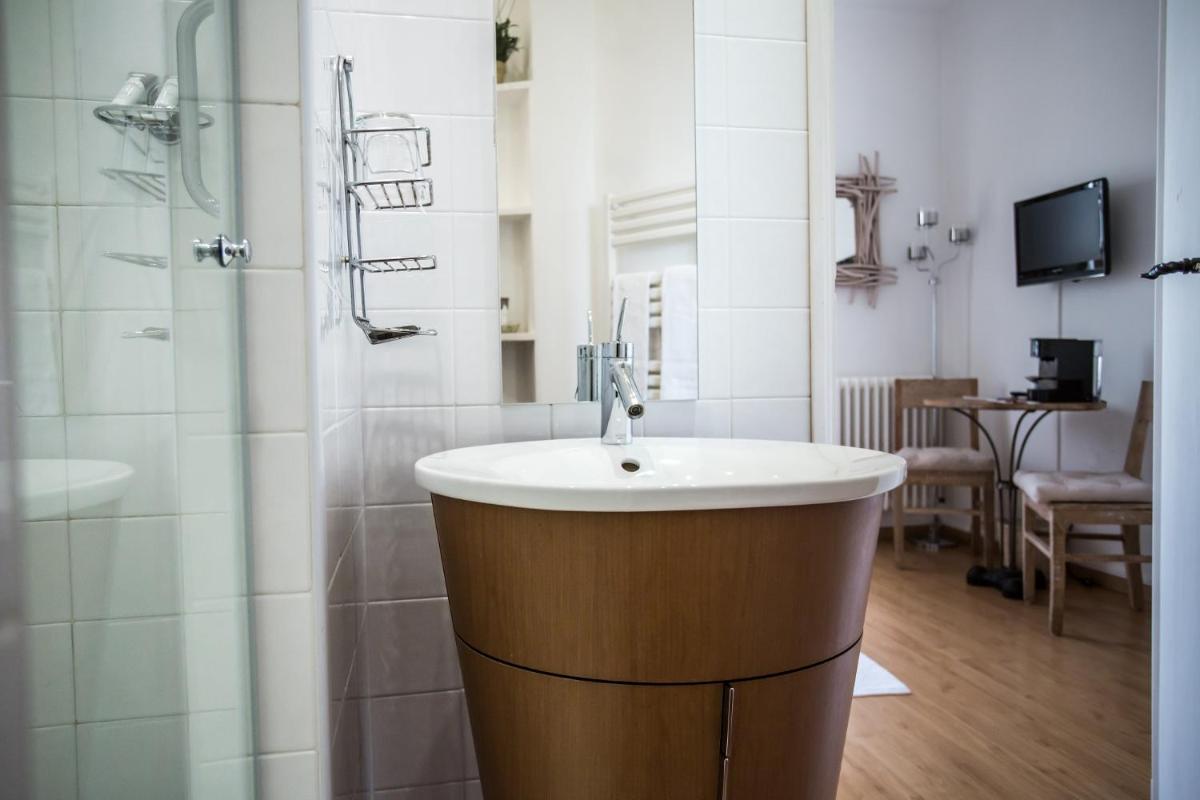 Salle de bains dans l'établissement La Regalido