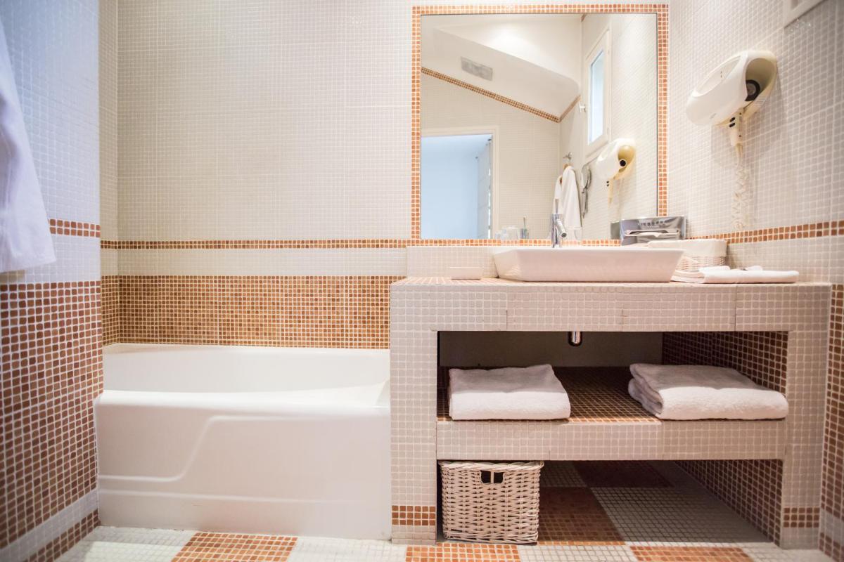 Salle de bains dans l'établissement La Regalido