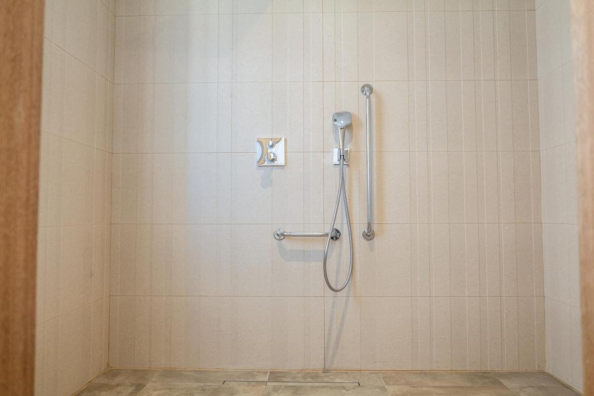 Salle de bains dans l'établissement La Regalido