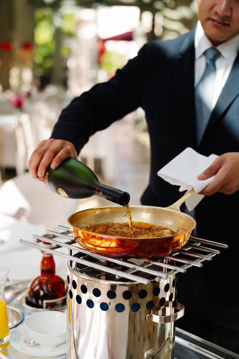 Essen im Hotel oder in der Nähe