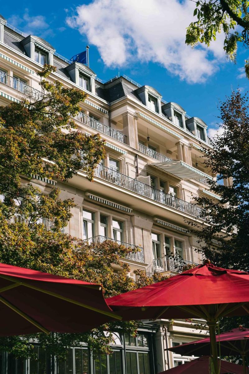 Das Gebäude in dem sich das Hotel befindet