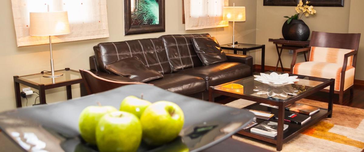 Zona de estar de Hosteria de Torazo Nature Hotel & Spa