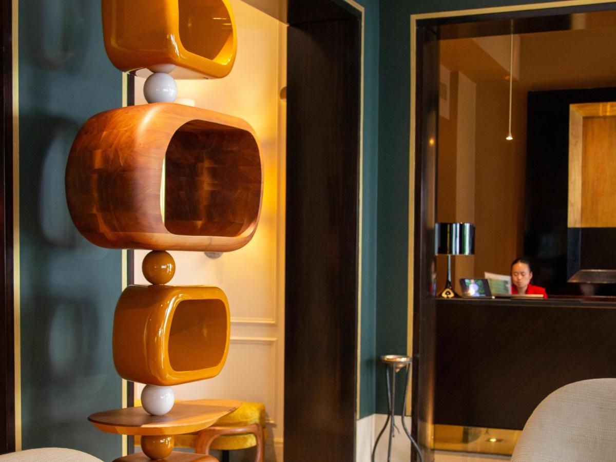 Salle de bains dans l'établissement Hotel Montalembert