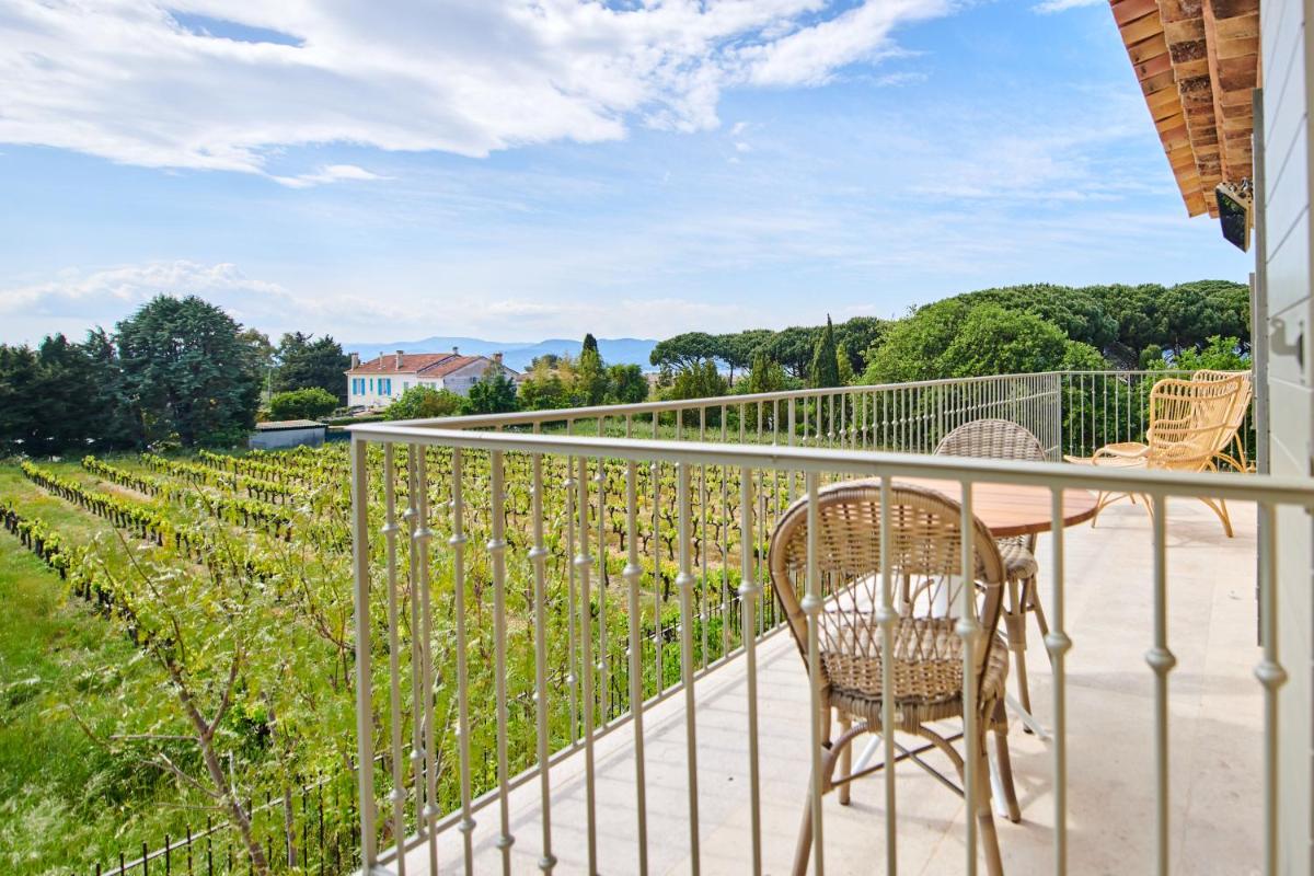 Balcon ou terrasse dans l'établissement Villa Cosy, hotel & spa