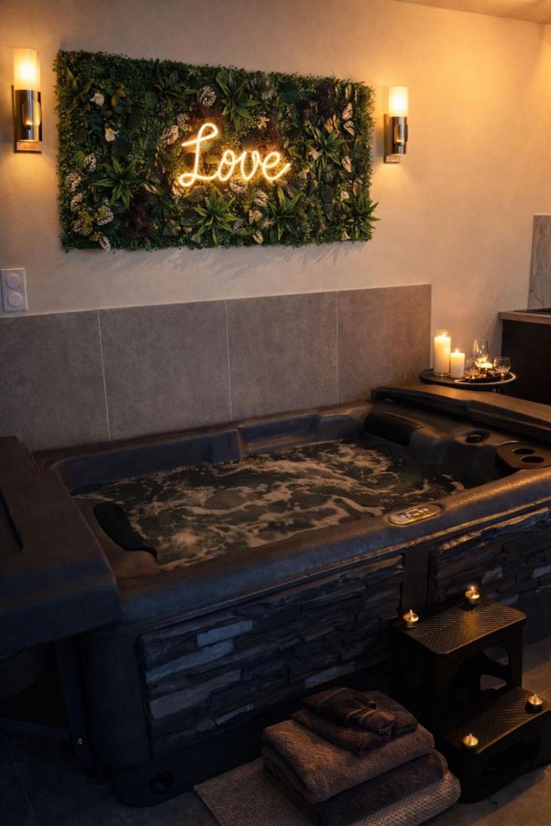 Eden House, Cocon sensuel et romantique avec jacuzzi - Housity