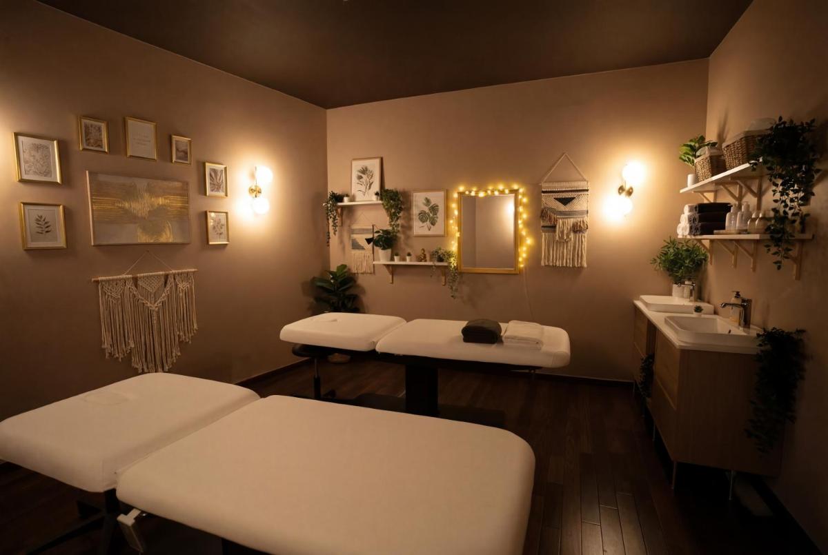 Spa ou équipements de bien-être de l'établissement Château Hôtel, Restaurant & Spa De La Commanderie