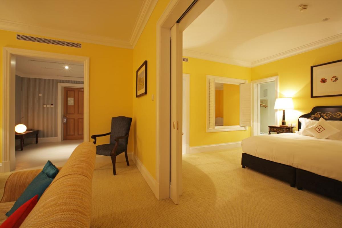 Uma cama ou camas num quarto em The Yeatman