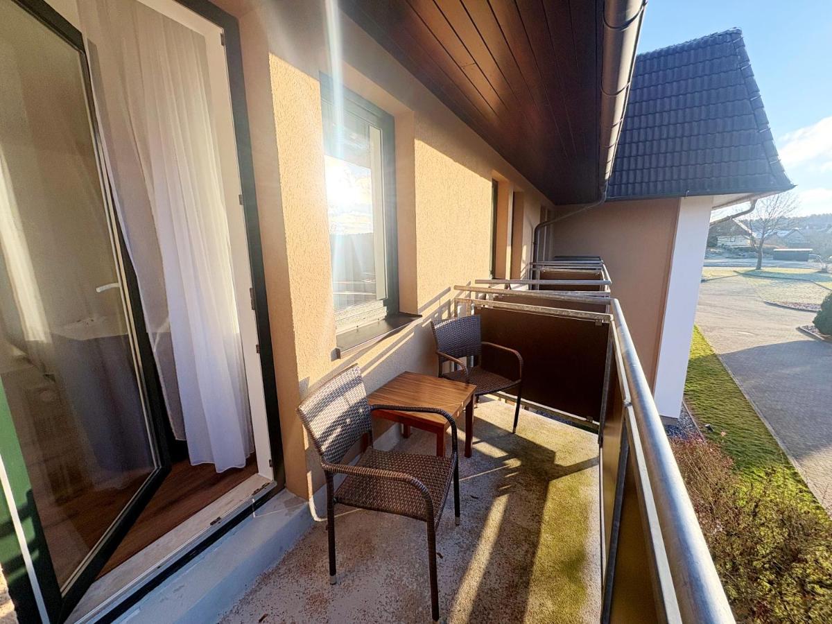 Ein Balkon oder eine Terrasse in der Unterkunft Kaiserhof Feldberg by Belvilla Resorts