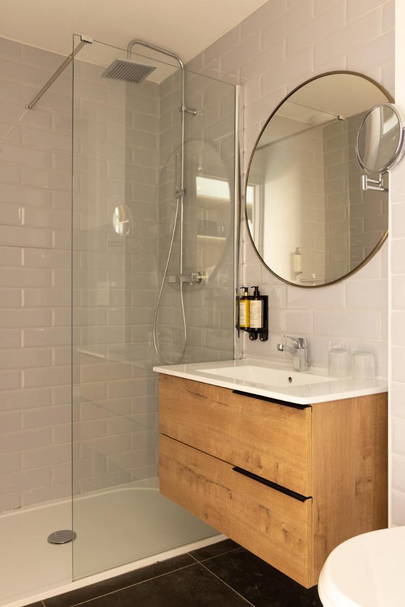 Salle de bains dans l'établissement Hotel E Caselle - Demeures & Châteaux