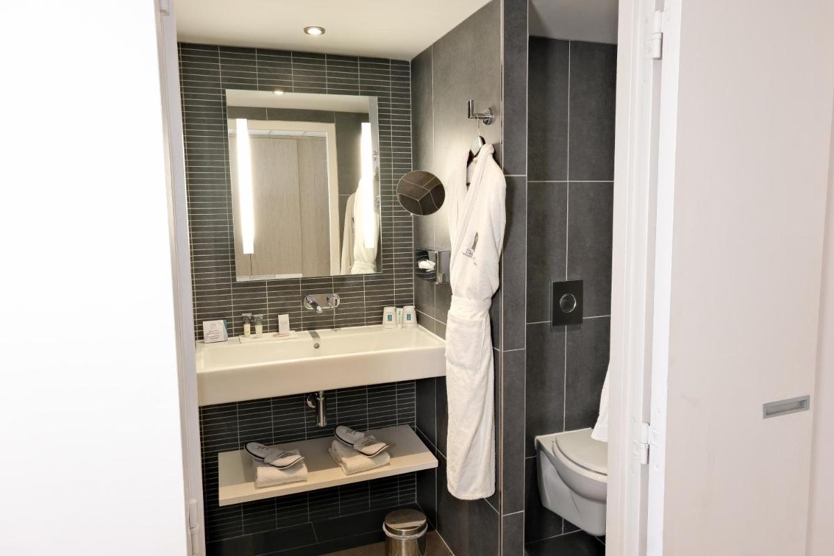 Salle de bains dans l'établissement Thalazur Cabourg - Hôtel & Spa