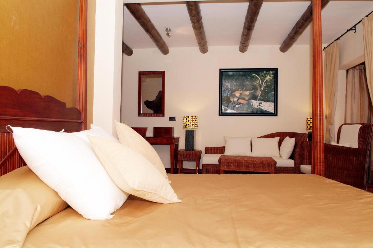 Cama o camas de una habitación en Hotel & Spa Sierra de Cazorla 4*