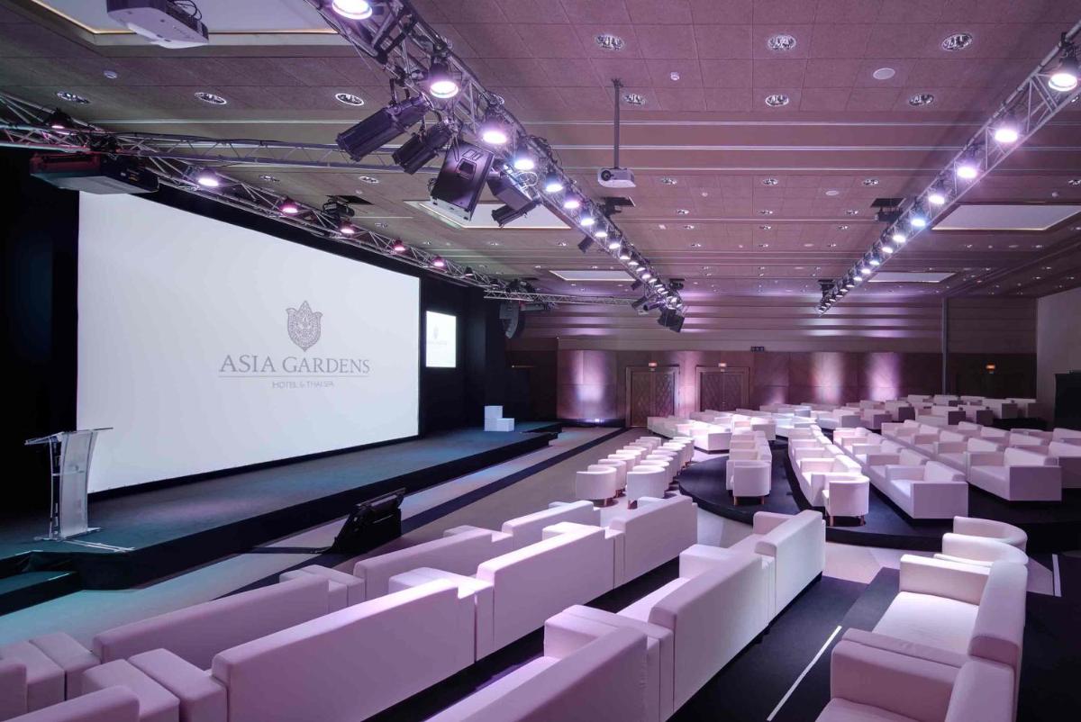 Zona de estar de Asia Gardens Hotel & Thai Spa, a Royal Hideaway Hotel