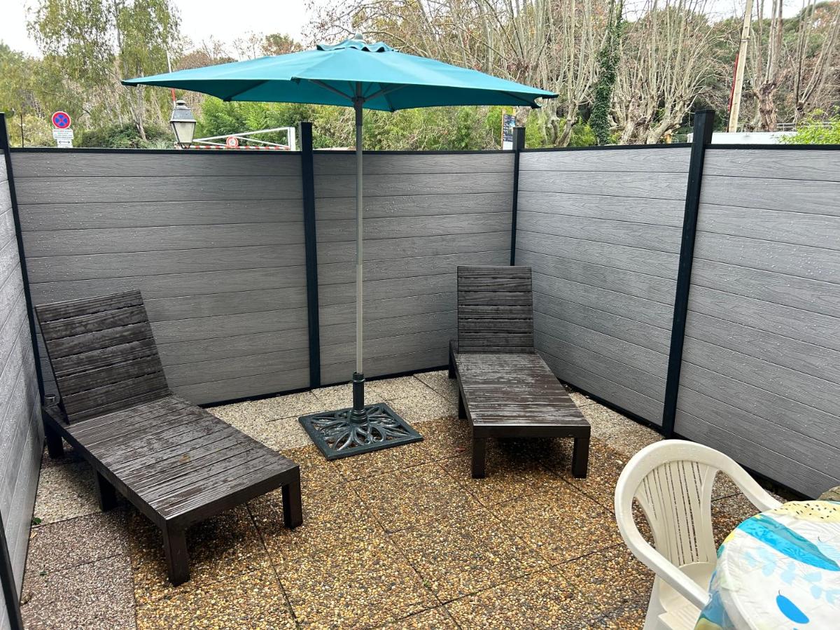Studio climatisé avec jardin et plage à 250m - Housity