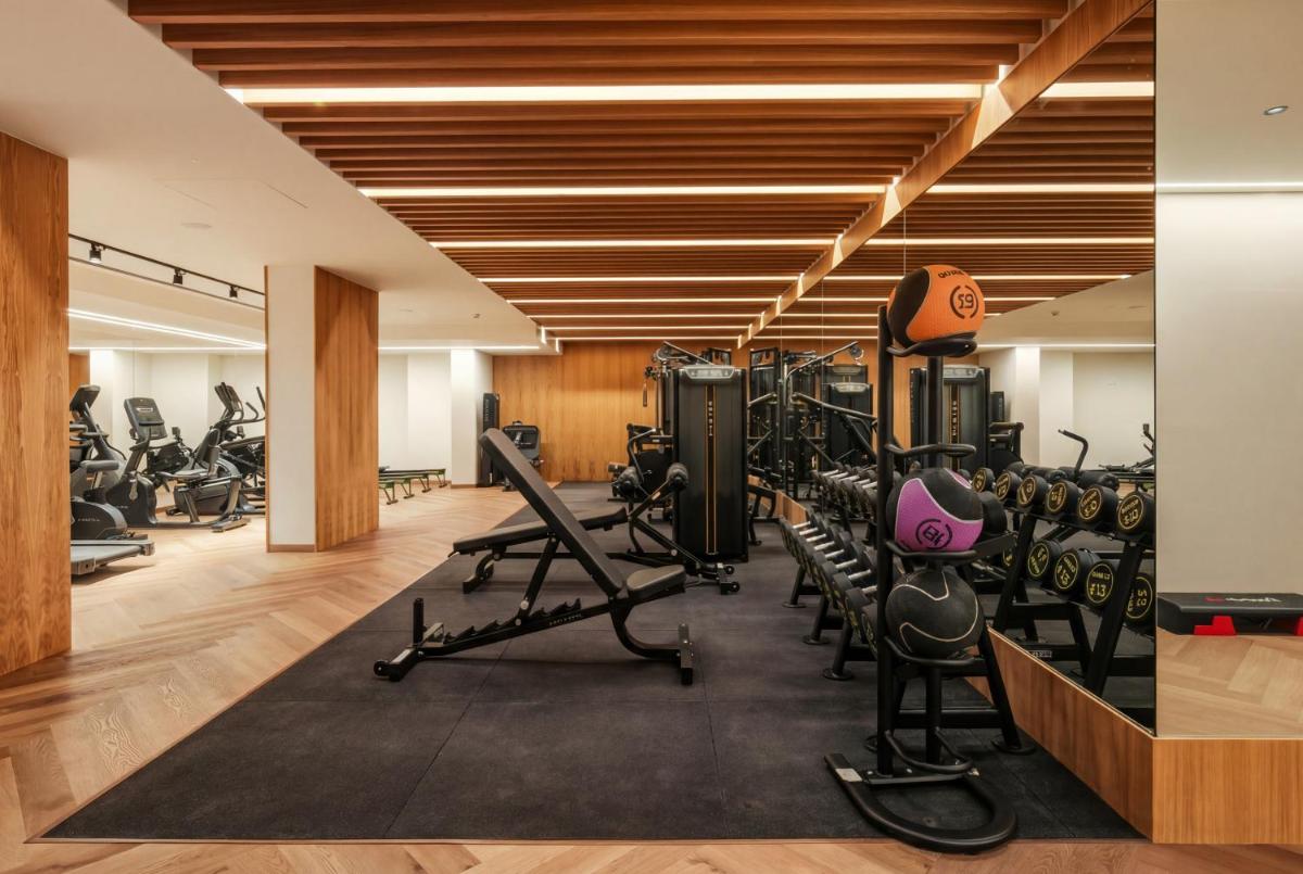 O centro de fitness e/ou as comodidades de fitness de AP Lago Montargil - Conference & SPA