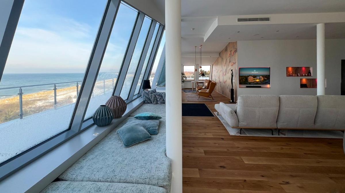 Ein allgemeiner Meerblick oder ein Meerblick von des Hotels aus