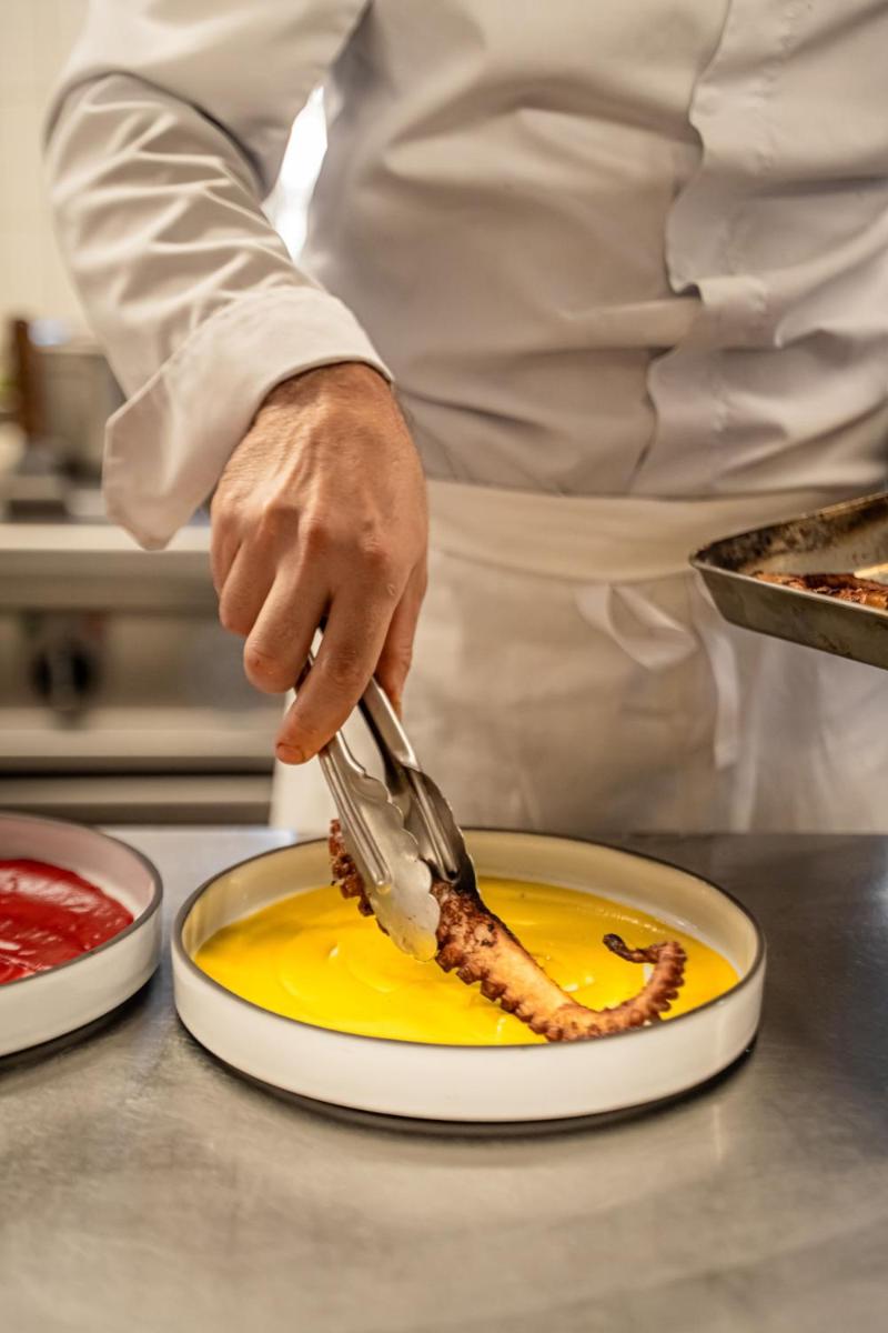 Nourriture dans l'hôtel ou à proximité
