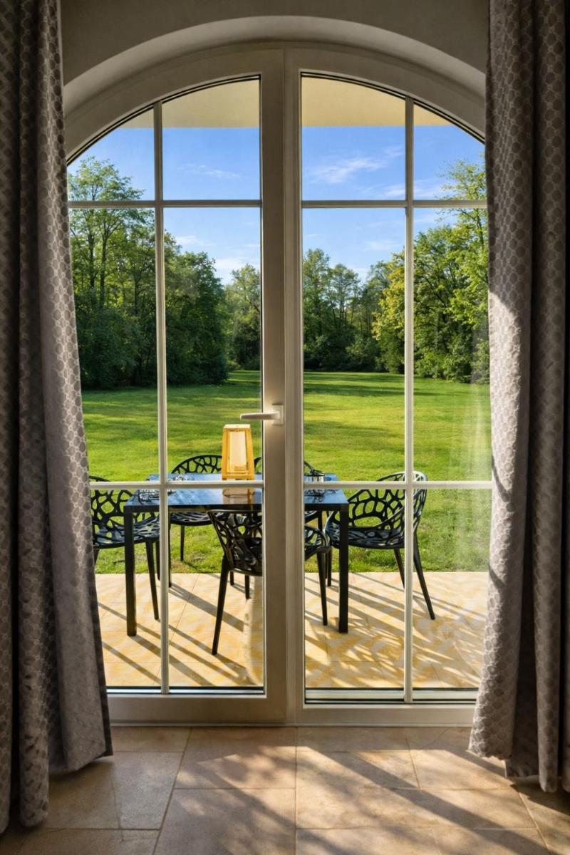 Bavaria Mountain Chalet DESIGN Ferienwohnung SKI Arber Osser Terrasse Sauna in Villa mit Bergblick bis 6 Pers - Housity