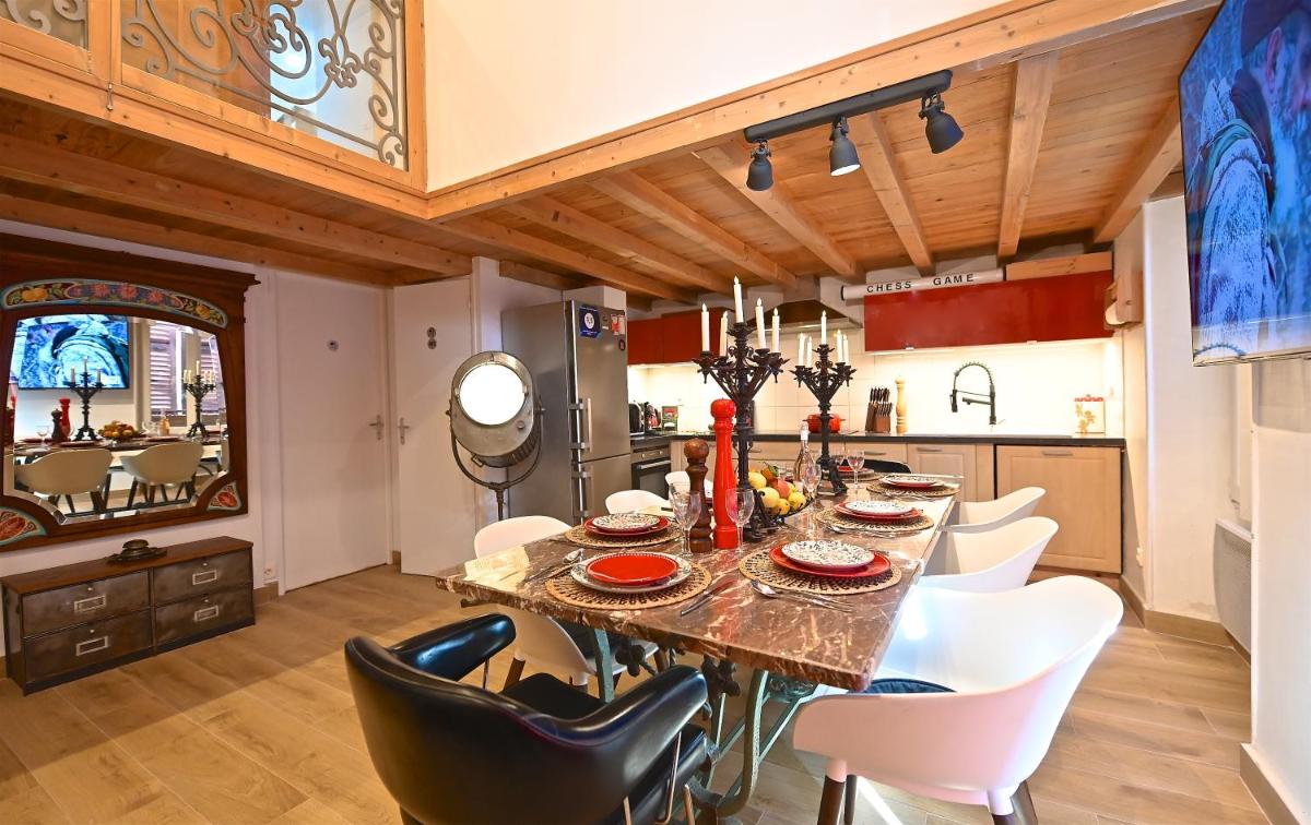 DUPLEX 6 chambres Clim WIFI SAUNA Cannes - Hizvo