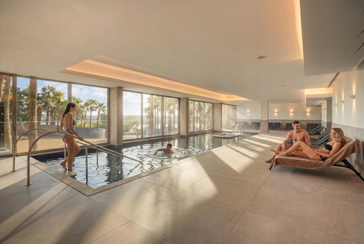 Os clientes hospedados em AP Lago Montargil - Conference & SPA