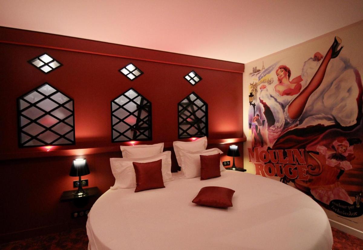 Un ou plusieurs lits dans un hébergement de l'établissement Secret de Paris - Hotel & Spa