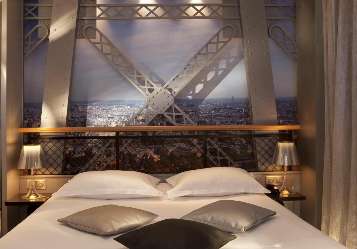 Un ou plusieurs lits dans un hébergement de l'établissement Secret de Paris - Hotel & Spa