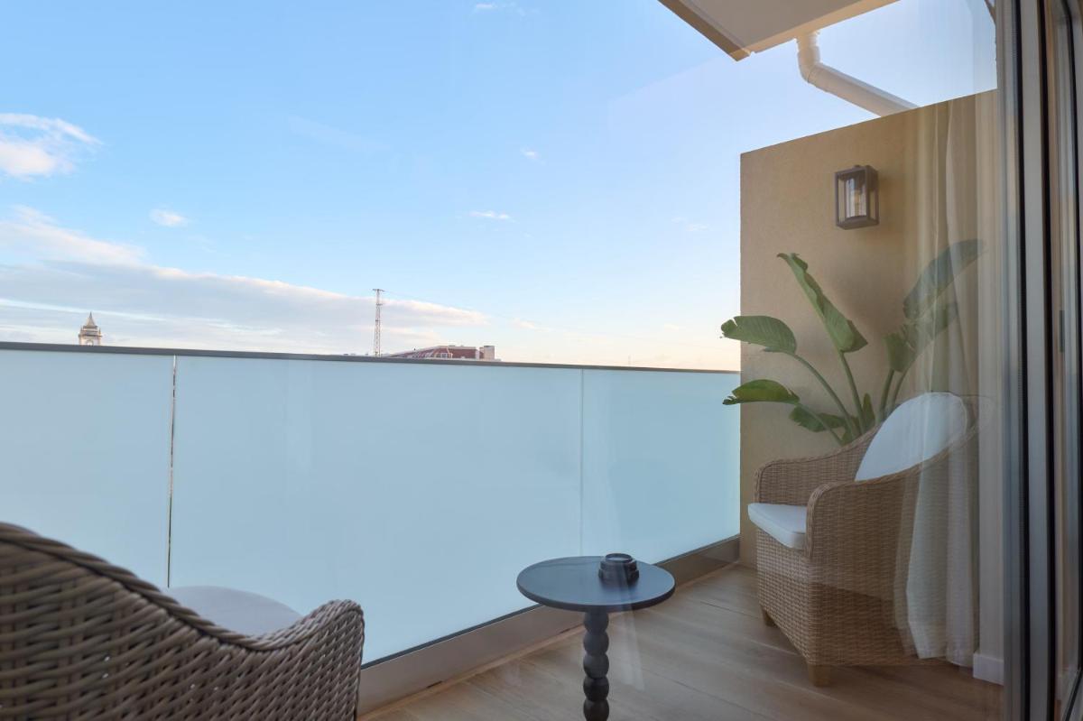 Uma varanda ou terraço em Hotel de Ilhavo Plaza & Spa