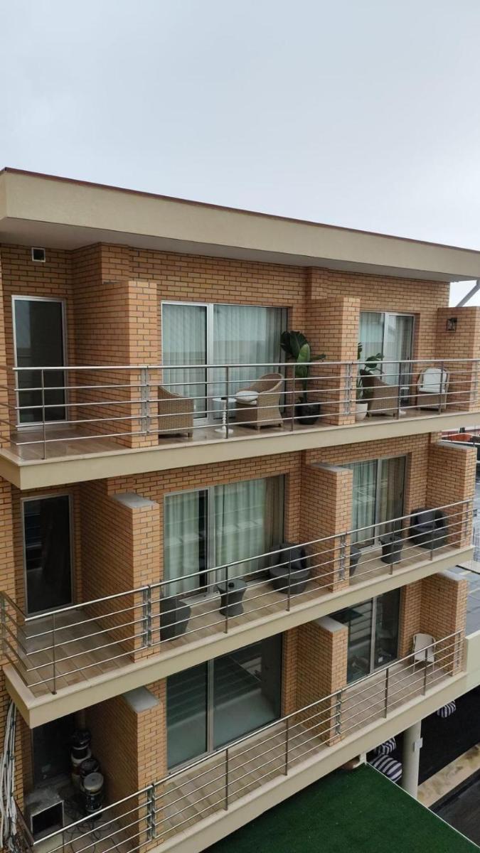 Uma varanda ou terraço em Hotel de Ilhavo Plaza & Spa