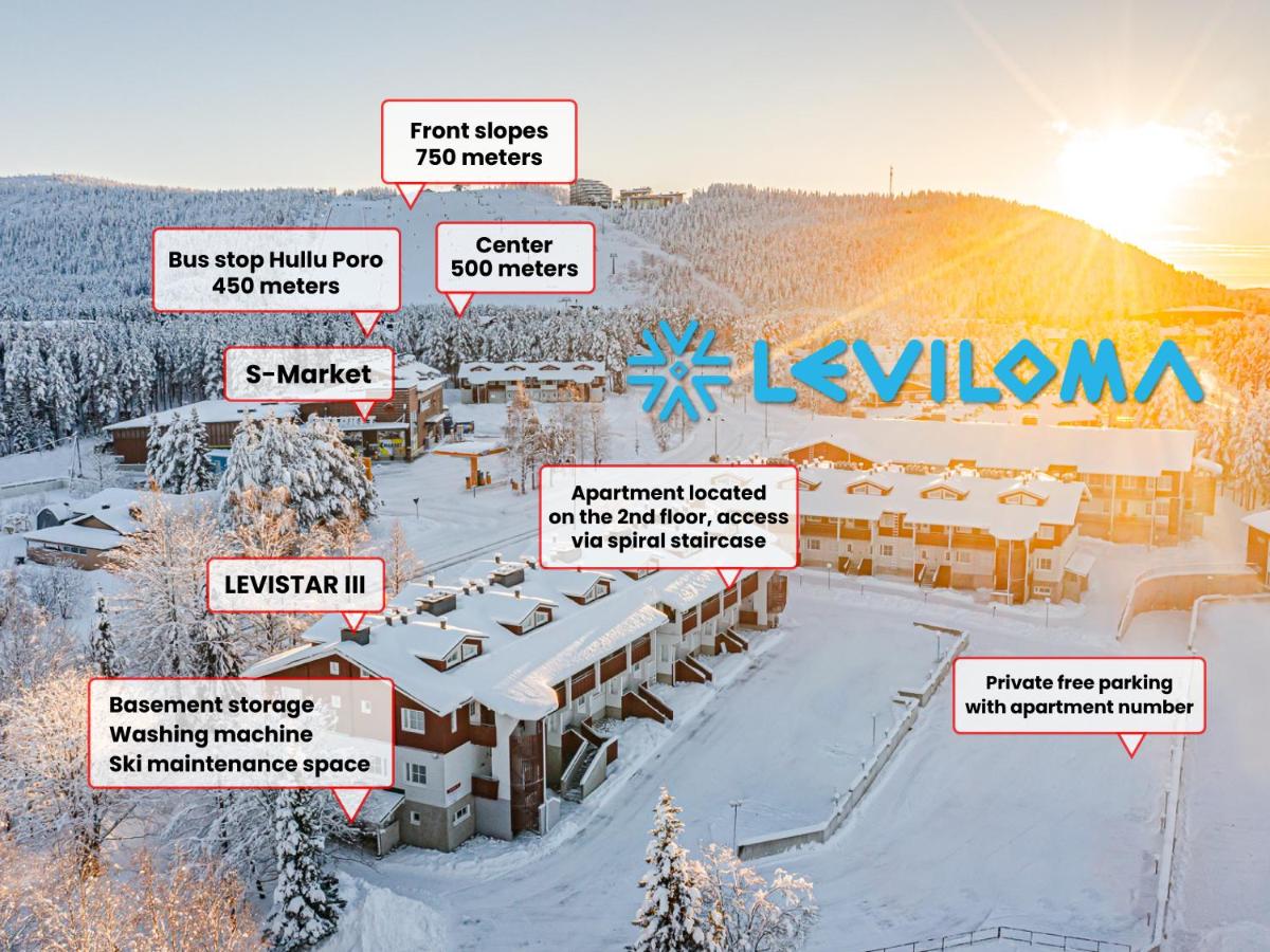 Leviloma - 27m2 A - Levi huoneisto loma-asunto Levistar majoitus - Levi apartment Levistar accommodation - Housity