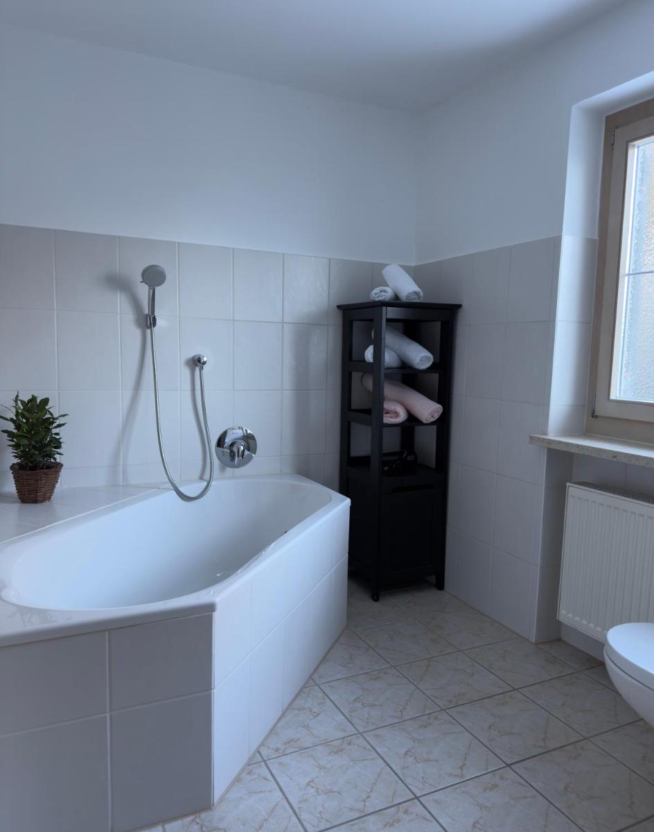 Ein Badezimmer in der Unterkunft Alpenglühn Apartments - Adult Only
