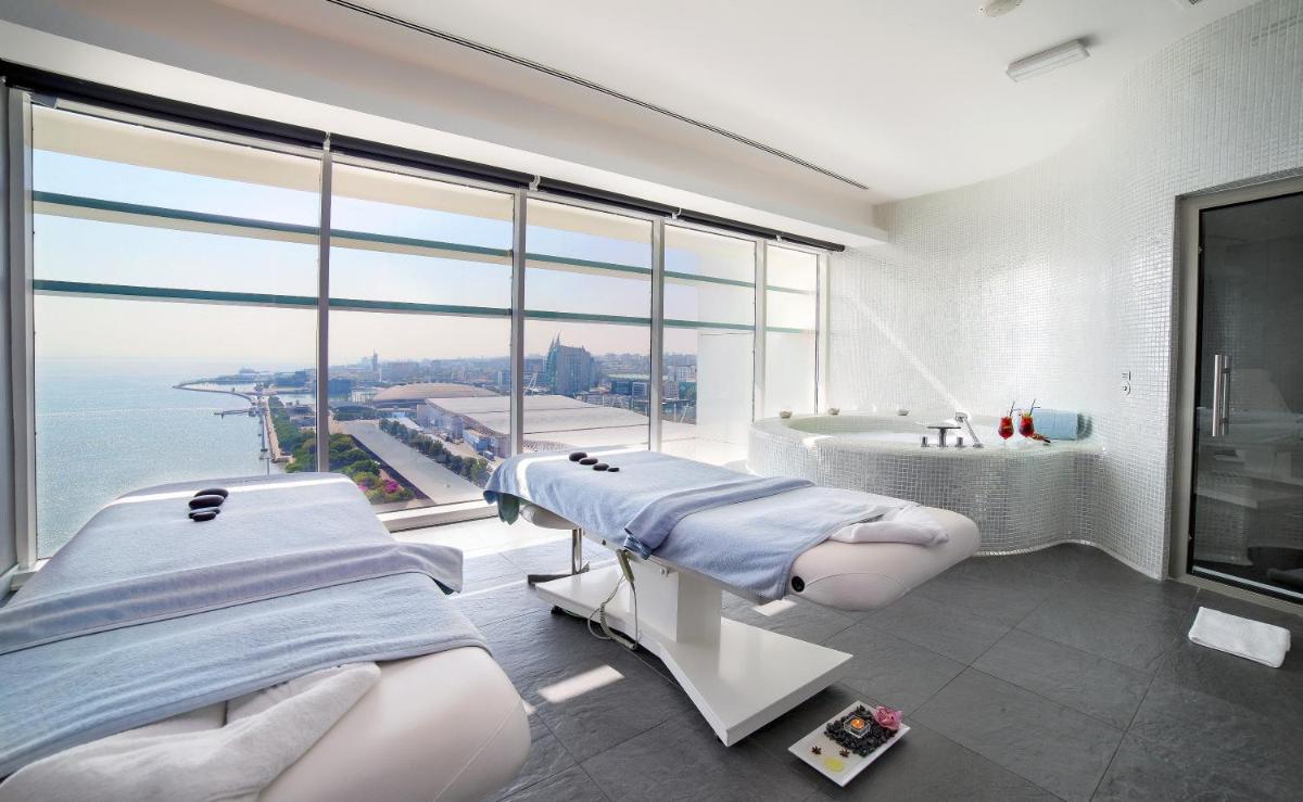 O spa e/ou outras comodidades de bem-estar em MYRIAD by SANA Hotels