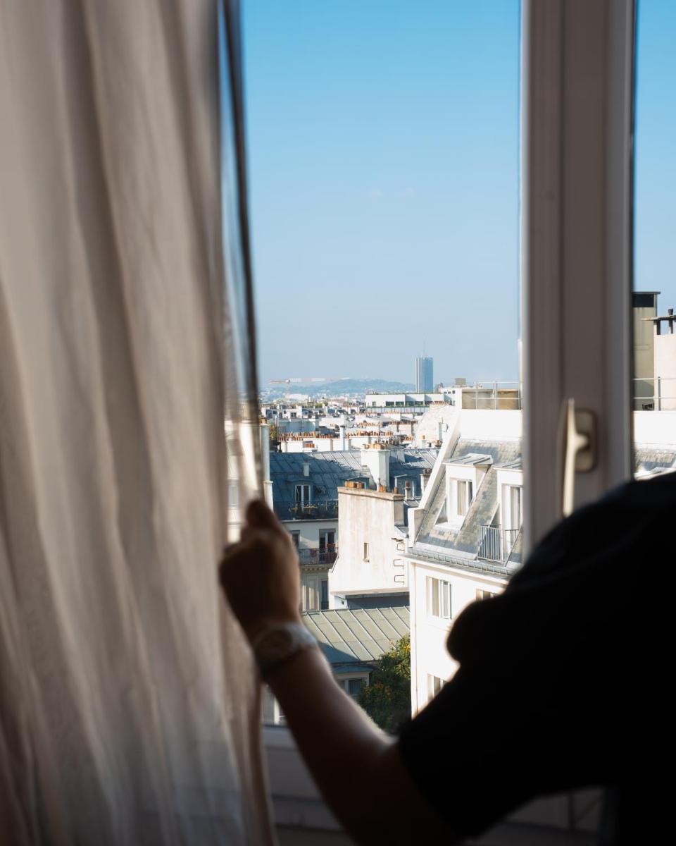 Balcon ou terrasse dans l'établissement Hôtel Artemisia Montmartre