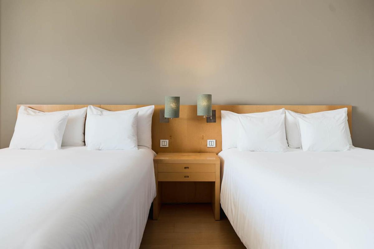 Uma cama ou camas num quarto em The Lince Azores
