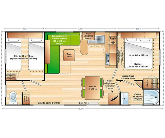 Quest en France Holidays - Mobile home at Jard sur Mer - Housity