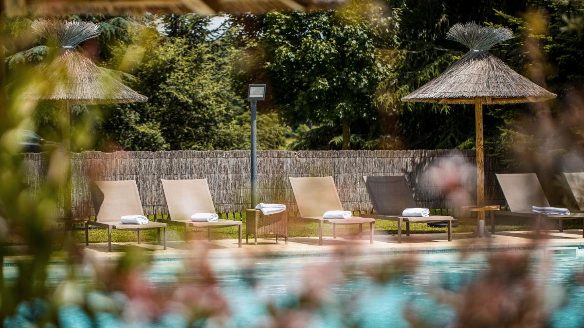 Jardin de l'établissement Domaine De Saint Clair