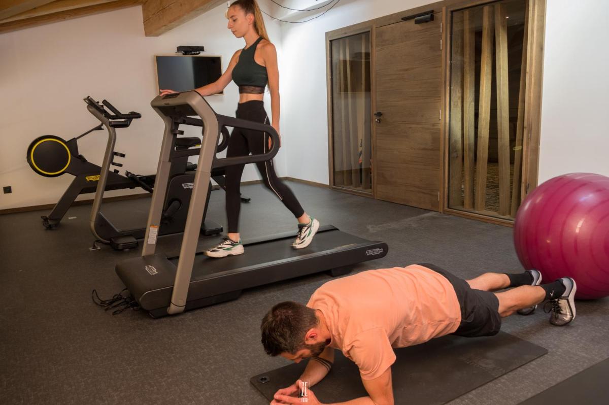 Salle ou équipements de sports de l'établissement Chalet Hôtel & Spa Le Collet