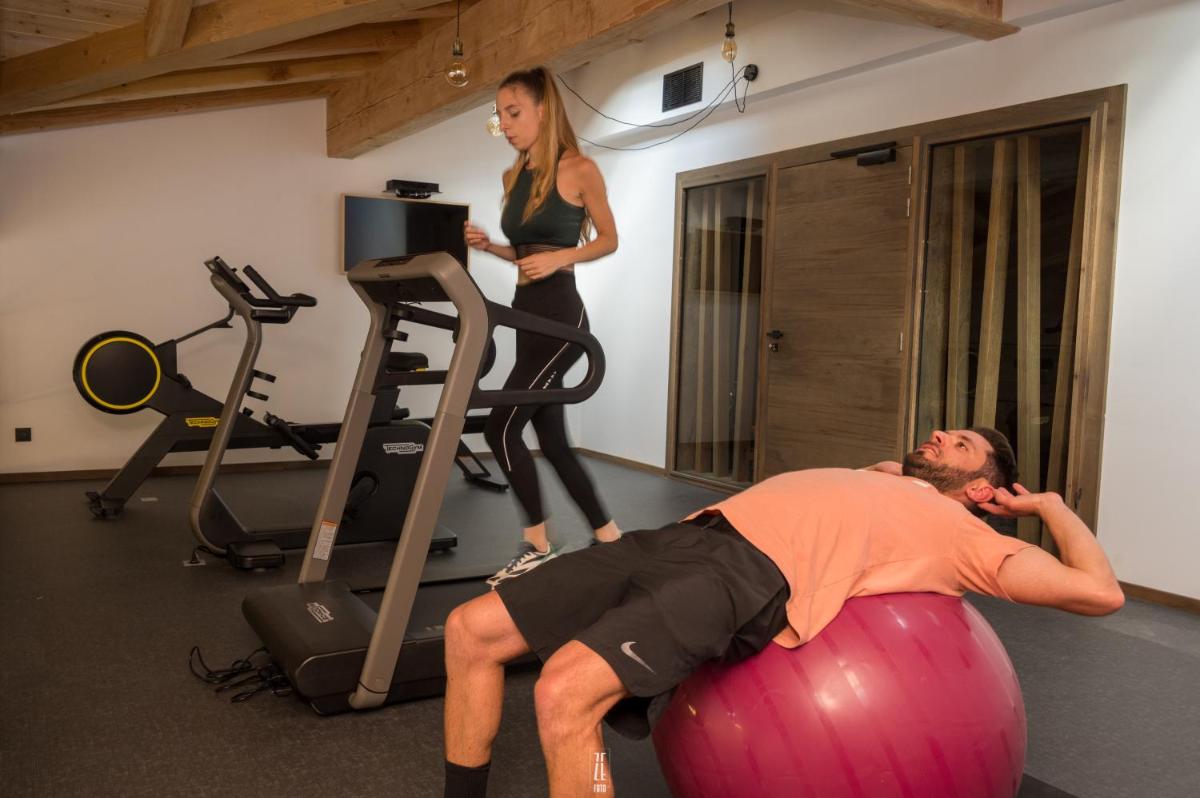 Salle ou équipements de sports de l'établissement Chalet Hôtel & Spa Le Collet