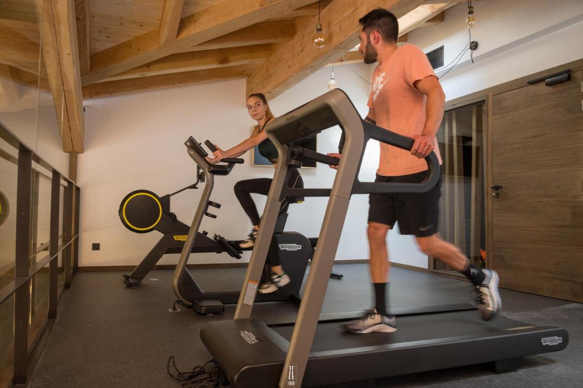 Salle ou équipements de sports de l'établissement Chalet Hôtel & Spa Le Collet