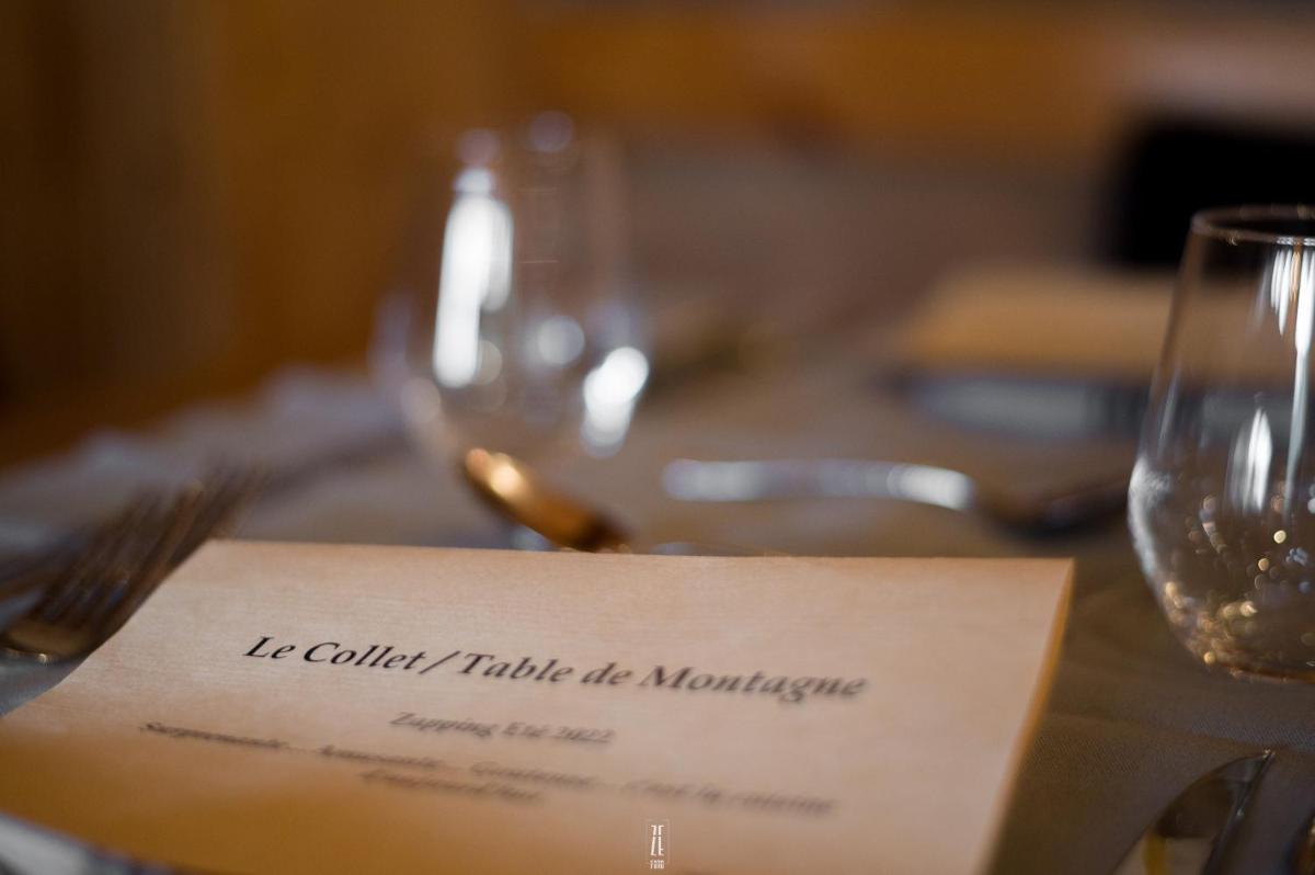 Boissons dans l'établissement Chalet Hôtel & Spa Le Collet