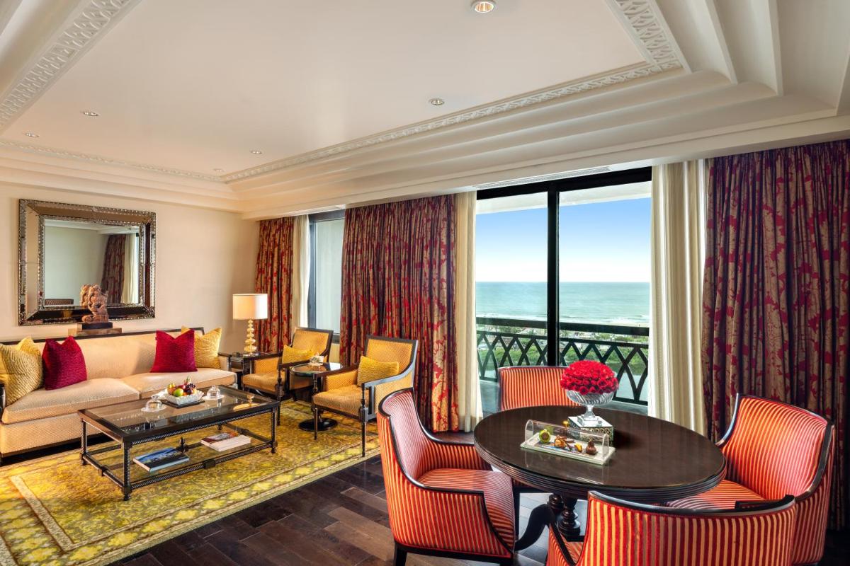 Zona de estar de The Leela Palace Chennai