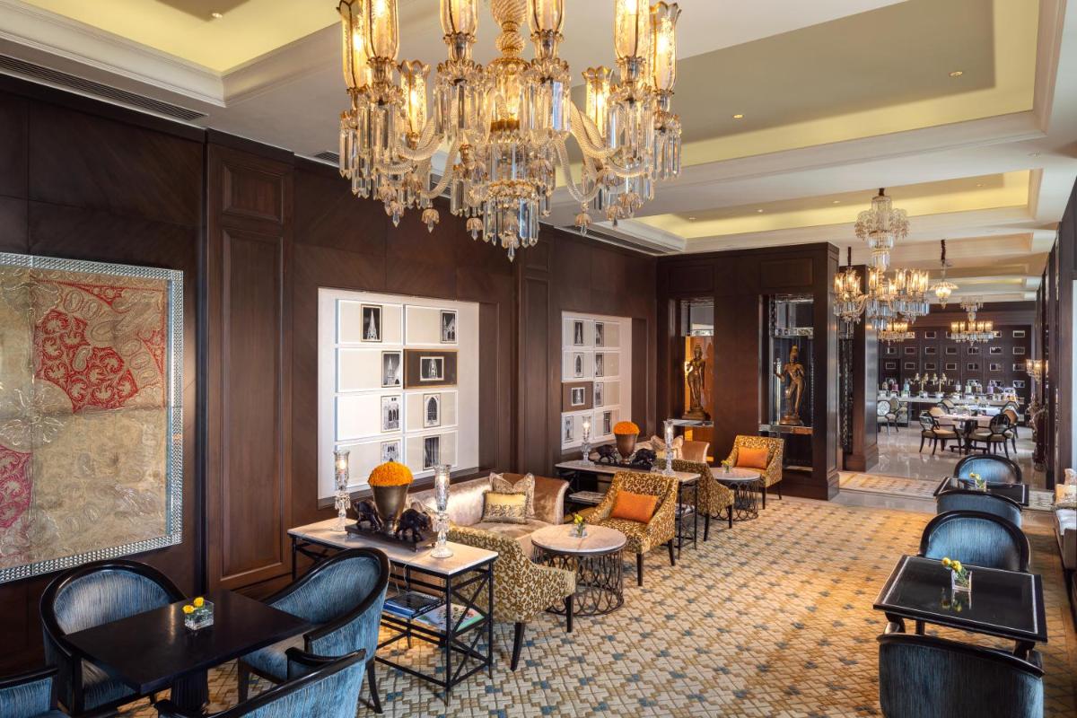 Zona de estar de The Leela Palace Chennai