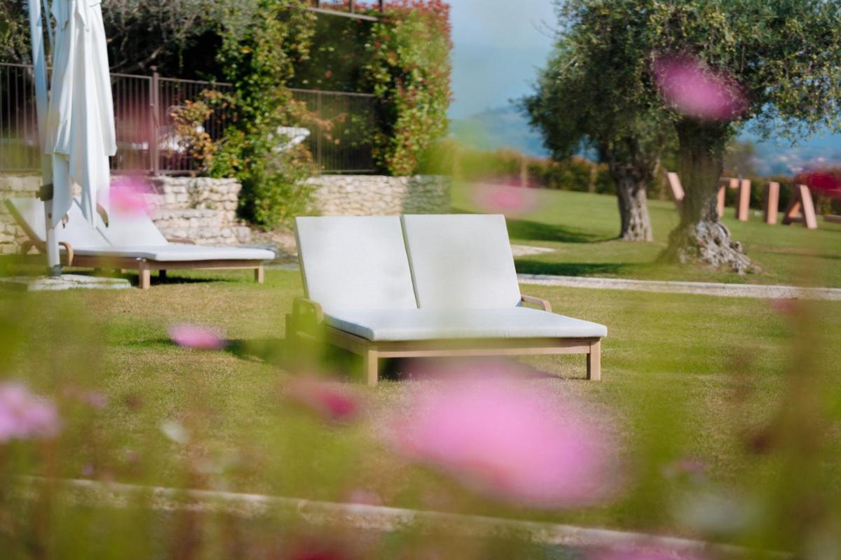 Jardin de l'établissement Coquillade Provence - Relais & Châteaux