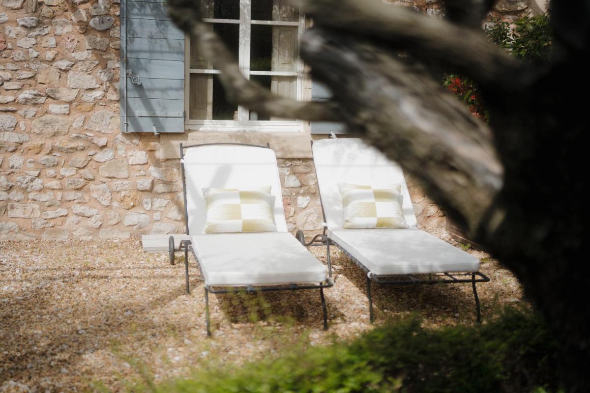 Coin salon dans l'établissement Coquillade Provence - Relais & Châteaux